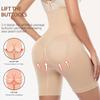 High Waist Postpartum Waist Girdle Tummy Tightening Hip Lifting Tight Pants Buckle Adjustable Seamless Flat Angle Large Size Shapewear Pants