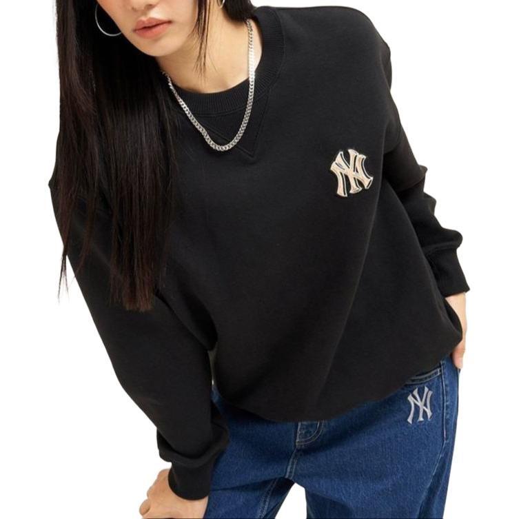 MLB Свитшоты New York Yankees Унисекс New York Yankees/Черный С круглым вырезом Умеренный Другое 3AMTB1134-50BKS