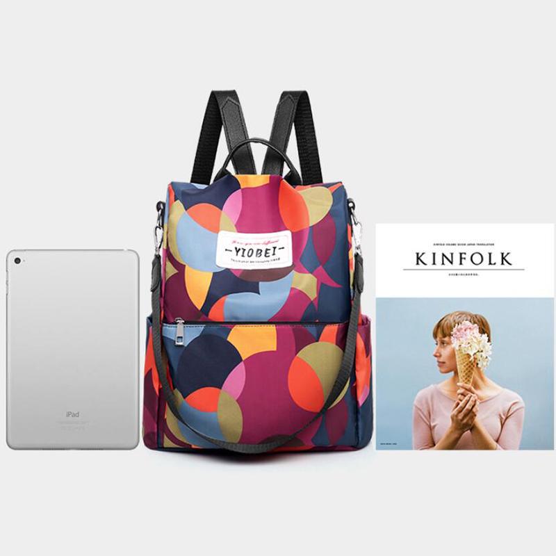 Новый оксфордский женский рюкзак, многофункциональный водонепроницаемый противоугонный рюкзак для дорожной сумки