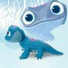 2 Fire Spirit Salamander Plush Doll Toy Soft Blue Lizard For Kids**