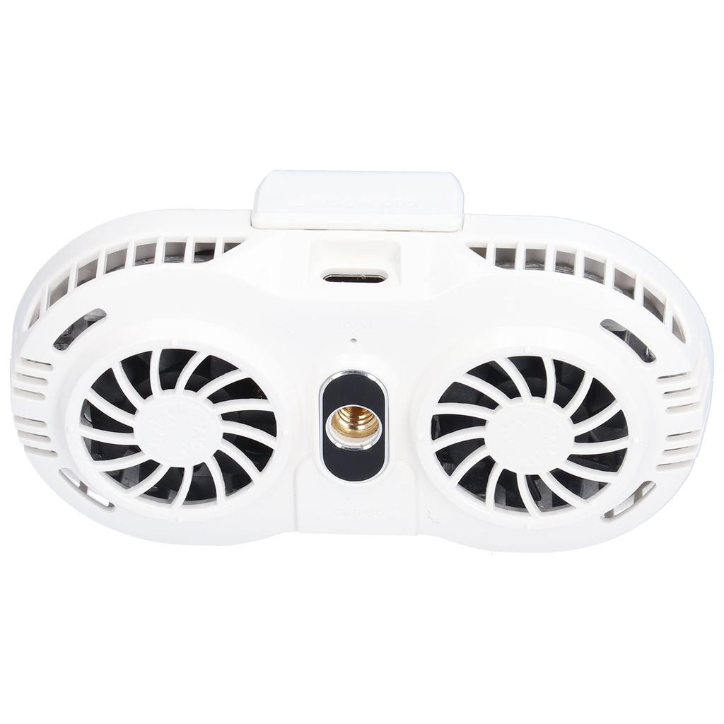 Охлаждающий вентилятор для мобильного телефона, выдвижной бесшумный радиатор для сотового телефона с двойным полупроводниковым охлаждающим чипом