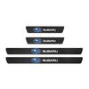 Automotive Threshold Bar with Door Handle Bowl Scratch Protective Sticker For Subaru Impreza Forester Tribeca WRX Outback rwe1