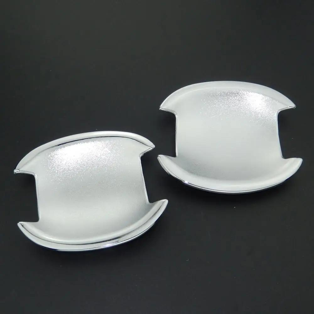 Для Nissan Juke 2011-2018 ABS Chrome Боковая дверная ручка Накладка Отделка и крышка дверной чаши Автомобильный стиль 2012 2013 2014 2015 2016 2017