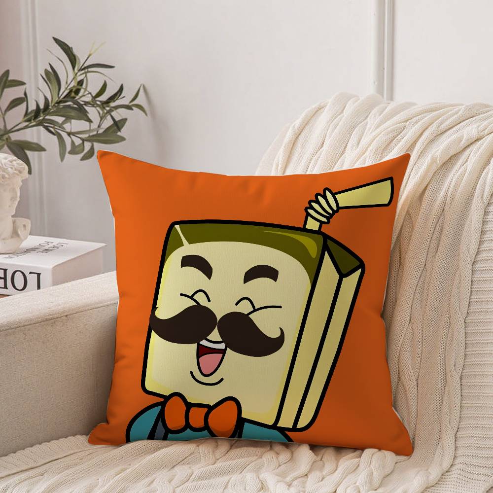 Cartoon HAPPY FATHER HAPPY SONs Pillow Case Home Decor Throw For Sofa Bed Car Room Decor Gift Idea