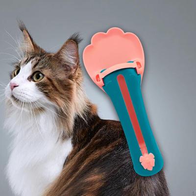 Кормушка для кошек, ложка-дозатор для влажных лакомств для кошек, универсальная легкая закуска для котят и щенков