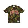 Palace Футболка унисекс с круглым вырезом и большим логотипом, камуфляжно-зеленая P20ES077