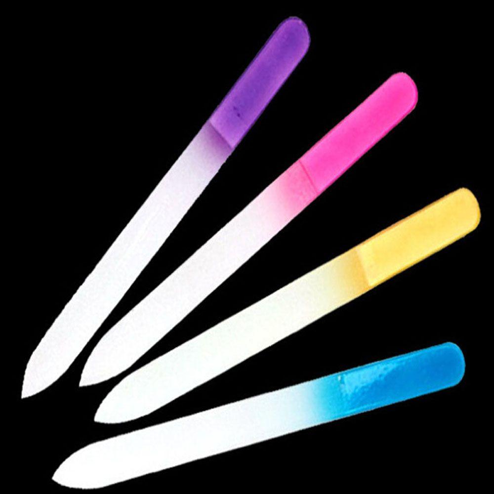 Sale Durable Beauty Buffer Nail Art Files Manicure Device Crystal Glass File