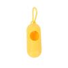 Dog Poop Waste Bag Dispenser Plastic Leakproof Pet Waste Bag Dispenser with Back HookYellow