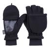 Double Layer Warm Thickened Non-slip Touch Screen Half Finger Cycling Ski Snowboard Fishing Gloves