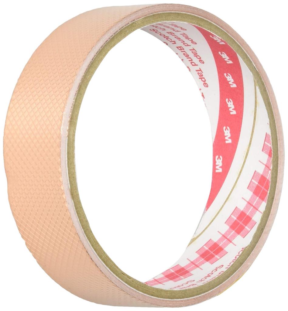 3M Conductive Copper Foil Embossed Tape 25mm Width X 3m No.2245