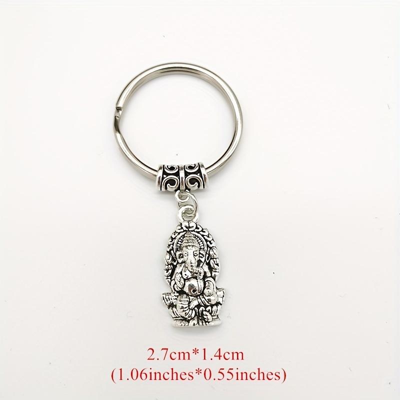 Модный брелок Ганеша, кулон в виде Будды и слона, брелок для женщин, брелок для сумочки, ювелирные изделия, подарки