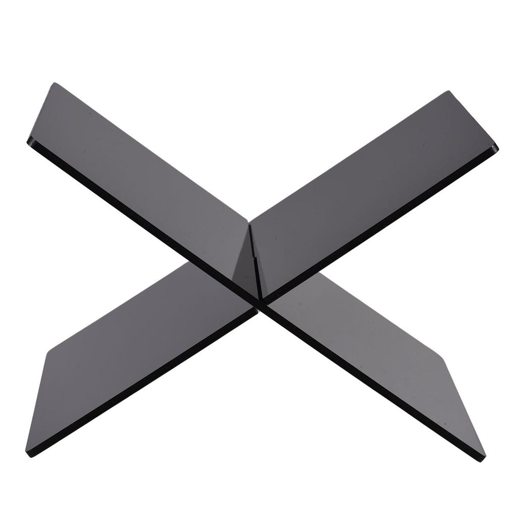 Акриловая подставка для книг Полка для демонстрации Книжная полка X-образной формы для кулинарных книг Рецептов Меню Журналов Держатель для открытых книг