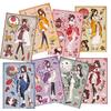8 Chinese Style Girl Outfit Guka Stickers DIY Hand Account Small Card Mobile Phone Case Decoration Korean Ins