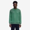 Свитшот Fred Perry [Baseline] с круглым вырезом - Спортивно-зеленый/Трековый синий Afpm2537535-Z59