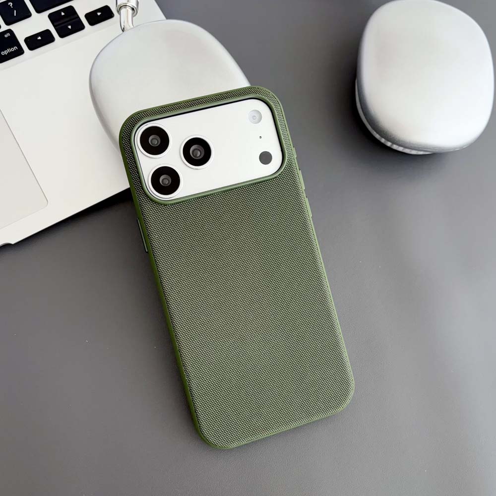 Magnetic Tech Woven Adsorption Phone Case for Iphone 17 Air 16 15 14 13 Pro Max TechWoven for Magsafe Wireless Charge Cover