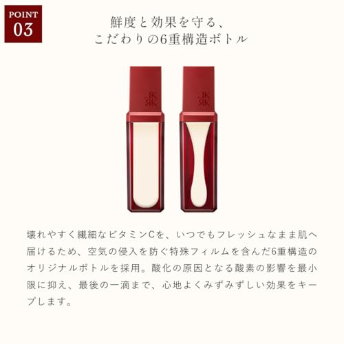 Lekarka CF Serum Advance, Vitamin C Serum, Pure Vitamin C, Moisturizing and Translucent, 30mL