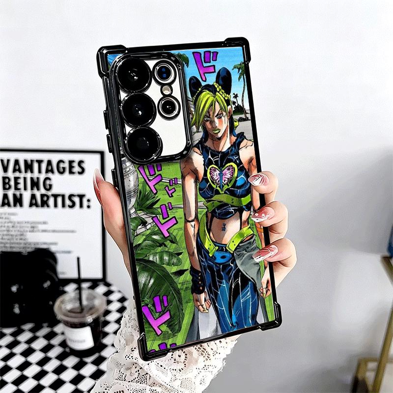 JoJo Adventure Джолин Куджо Мягкий чехол для телефона для Samsung Galaxy S26 Ultra S25 Edge S24 FE S23 Plus S22 S21 + S20 Покрытие Защита от падений