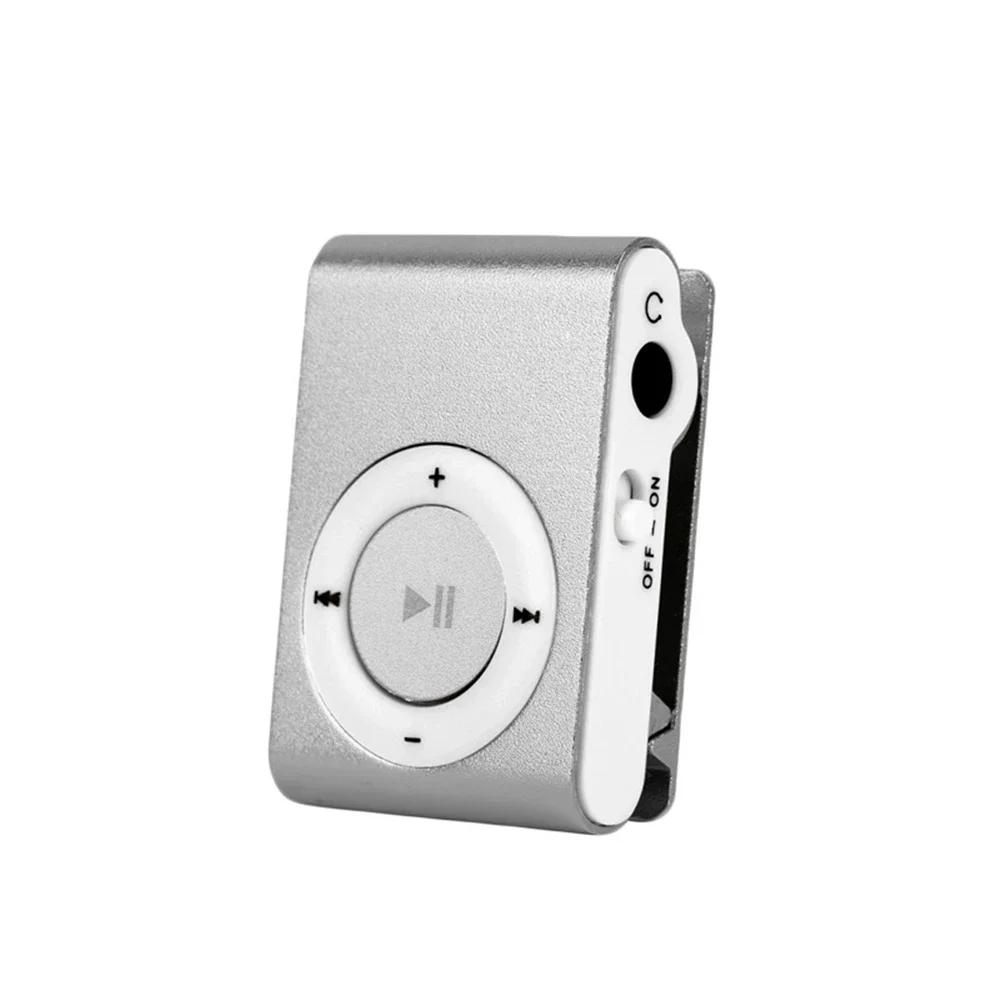 НОВИНКА Большая распродажа Зеркальный портативный MP3-плеер Мини MP3-плеер с клипсой спортивный mp3-плеер walkman
