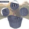 Front Kids Bike Basket Easy to Install Universal Sturdy Convenient Weatherproof Accessories