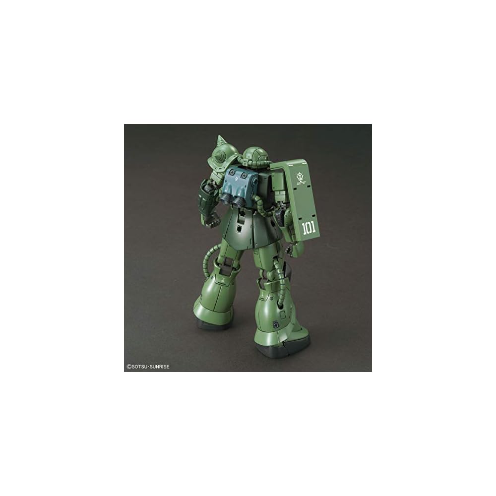 Bandai Spirits HG Мобильный доспех Гандам: Происхождение Заку II C-6/R6 Масштаб 1/144 Пластиковая модель-конструктор с цветовой кодировкой