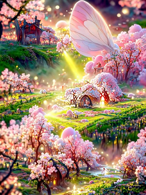 Полный дрель алмазная живопись мечта розовый сад пейзаж вышивка крестиком Алмазная вышивка DIY художник украшение для гостиной стены