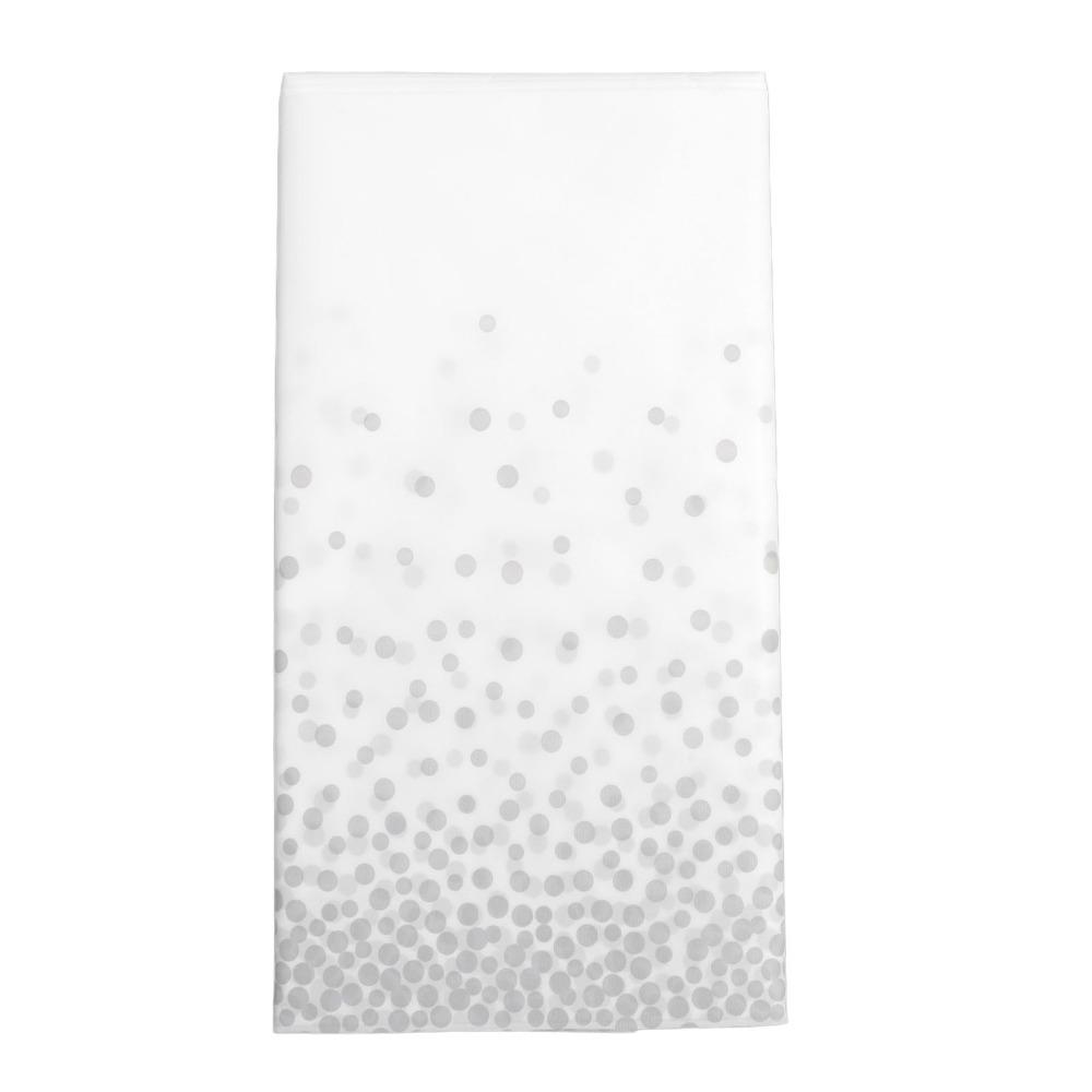 3pcs Oil Proof Plastic Table Cover Dot Rectangular Tablecloth Plastic Tablecloth For Graduation
