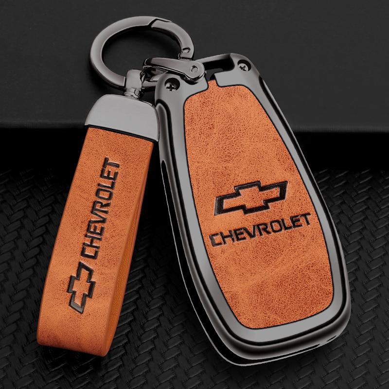 AABHO1 Alloy Car Remote Key Case Cover Shell For Chevrolet Chevy Malibu Camaro Cruze Traverse Spark Equinox Sonic Volt Bolt Accessories