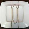Plate Hanger for Wall Durable Dish Display Holders Plate Spring Hook Holder for Antique China Art Supplies Antique Plates