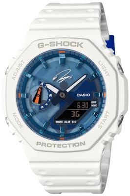Casio RYO ISHIKAWA SIGNATURE MODEL Белые часы GA-2100RI25-7AJR Мужские