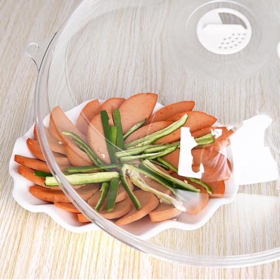 Practical Microwave Prevent Oil Lid Solid PC