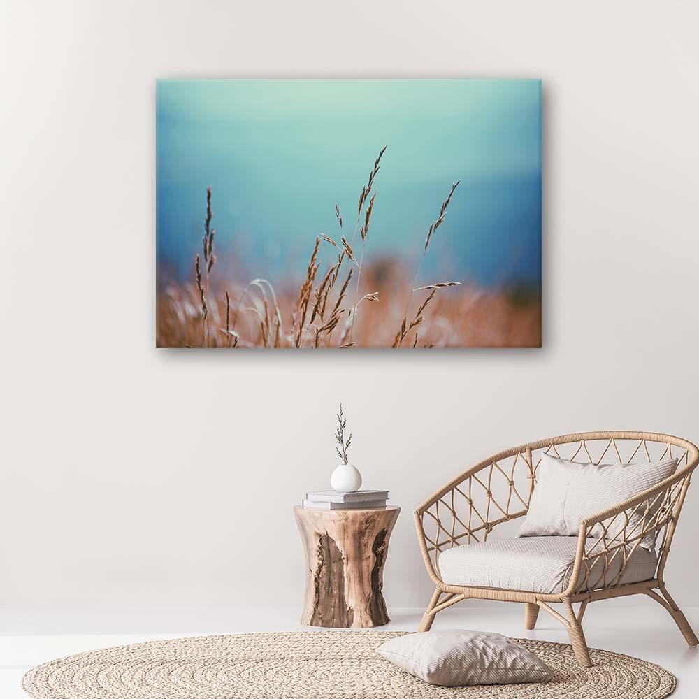 Canvas print, Grass stems