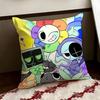 Game DDandys WWorld Cushion Cover Reversible Soft Durable Pillow Cover Home  Car MultiScene Use for Daily Comfort