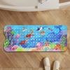 100X40 Extended Bath Mat Environmentally Friendly PVC Bathroom Non- Mat Children's Cartoon Shower Mat