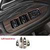 LHD RHD For GWM Great Wall Tank 300 -2025 carbon fiber Window Glass Lift Button Trim Switch Cover Door Armrest Panel Sticker