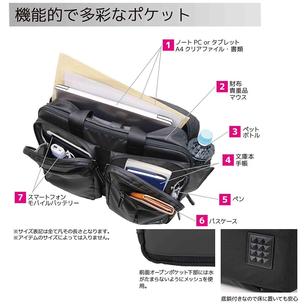 STARTTS Новый стиль Carry NS-04, 3-сторонний деловой портфель, портфель, рюкзак, наплечная сумка, легкий, водоотталкивающий