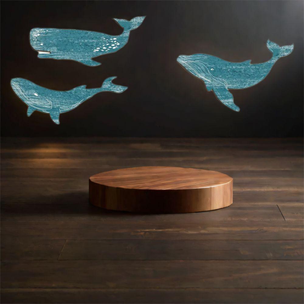 Ретро Подвеска в виде кита Деревенское Украшение Морское Животное Декор для Спальни Домашние Украшения