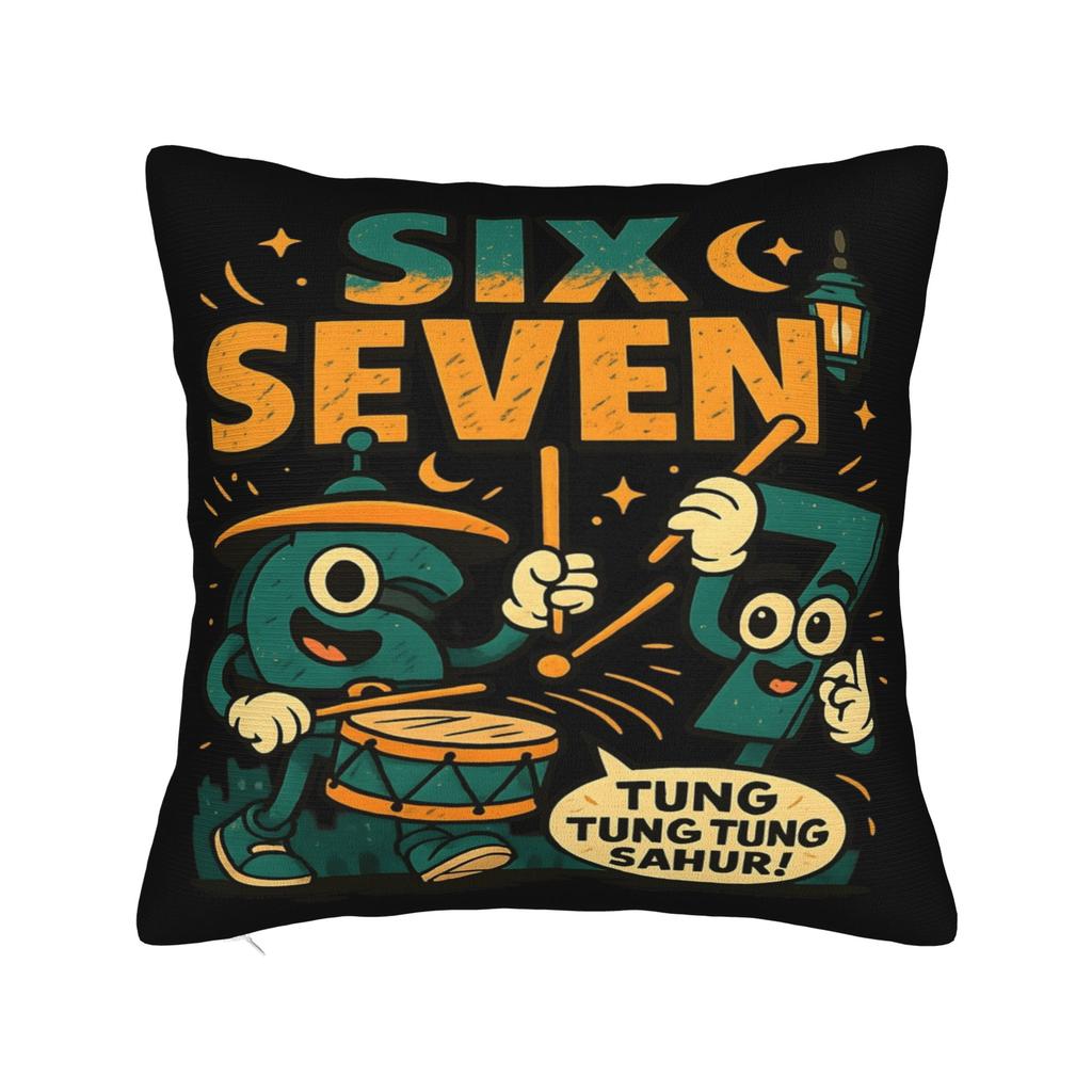 67 Шесть Семь Итальянский Маразм Мем Наволочки Смешная Наволочка Для Дивана Кушетки Кровати Гостиной Удобная Наволочка