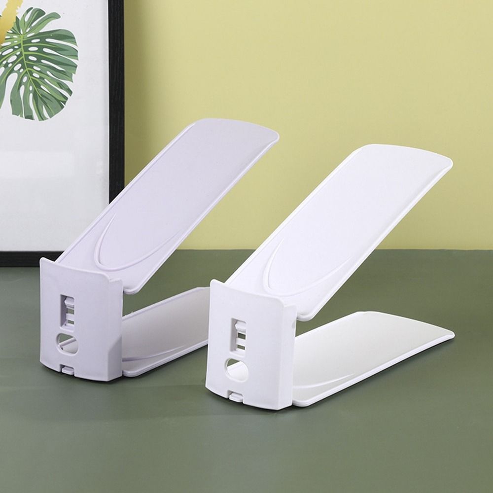 5pcs Adjustable Shoe Storage Rack Space-Saving Shoe Holder Double-Layer Shoe Rack  Cabinet