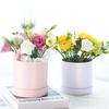 Solid Color Flower Gift Box Big Flower Arrangement Bucket Gift Packaging Paper Box  Bouquet Storage