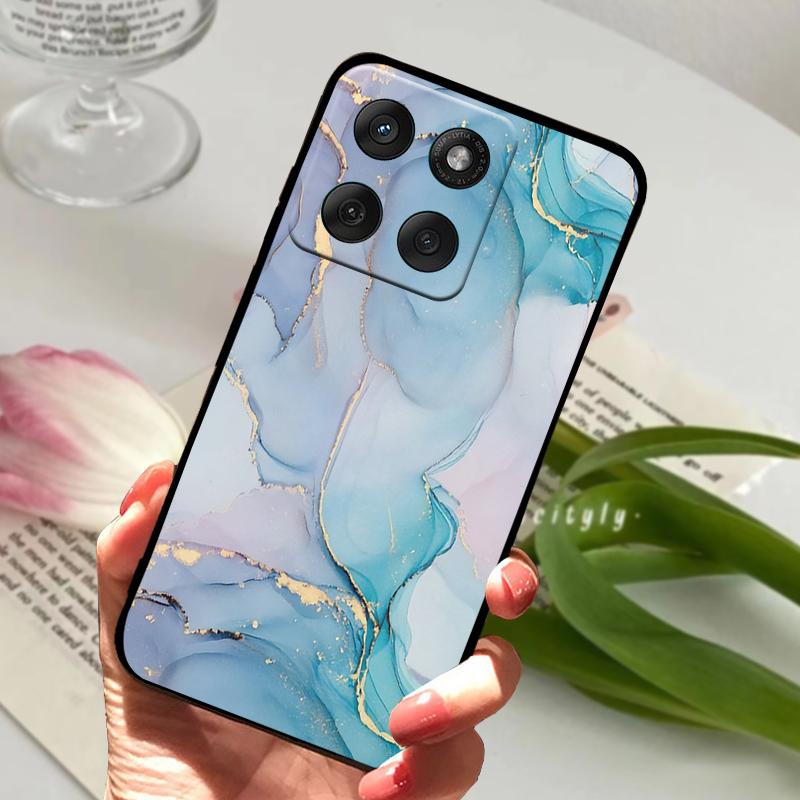 For Motorola Edge 60 Fusion Case Edge60 Fusion Soft Silicone TPU Phone Cover For Moto Edge 50 Fusion 5G Cute Animal Protector