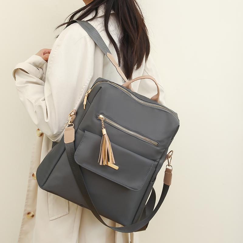 Женский рюкзак Oxford, большая вместимость, двухцелевая женская сумка через плечо, рюкзак