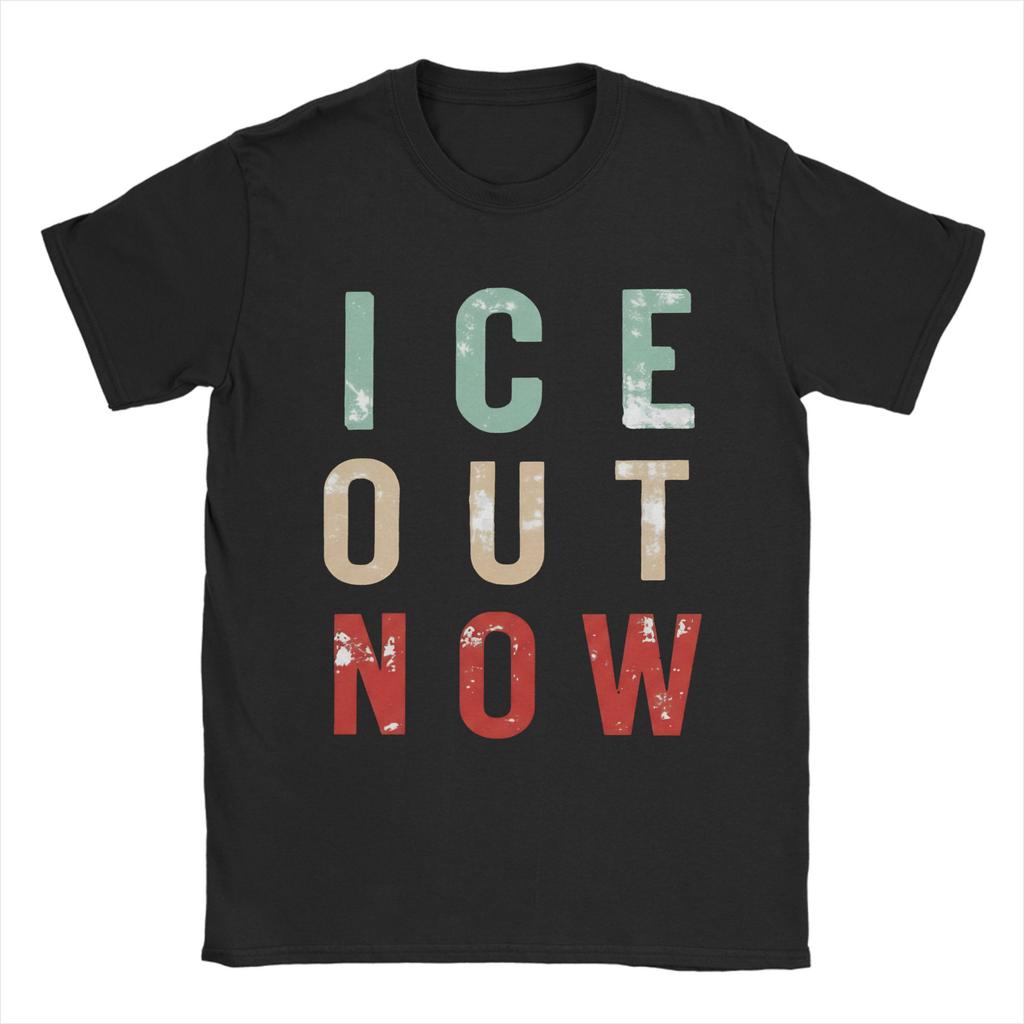 IceOut T Shirt Beach Harajuku TShirts Unisexs 100 Cotton ONeck Oversize Clothing ShortSleeved Awesome Tops