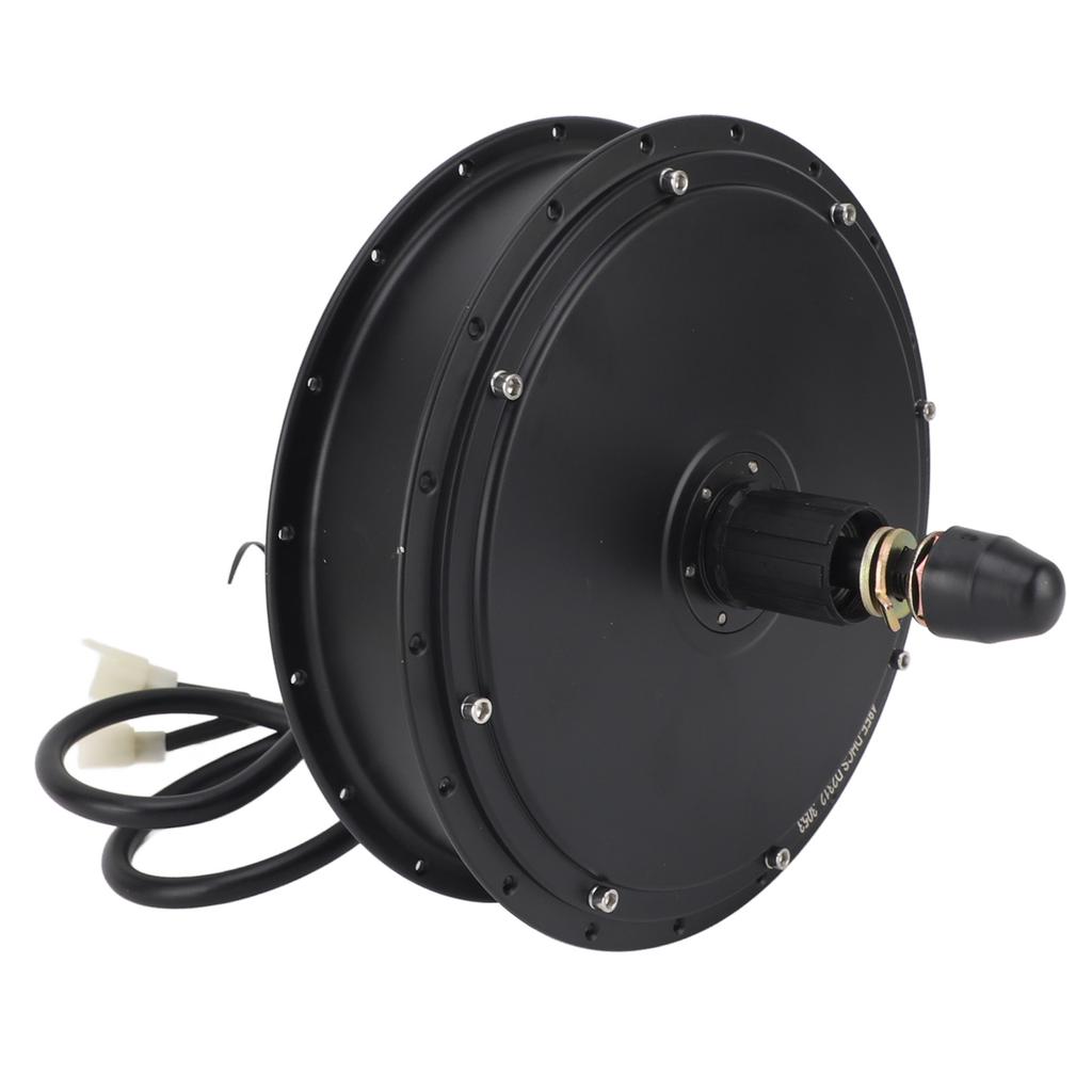 48V 2000W Electric Bike Hub Motor 190mm Aluminum Alloy 3 Riding Modes Brushless Gearless Rear Wheel Hub Motor for