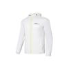 Three-Dimensional Cut Sports Hooded Jacket Men Jacket White AFDR091-4