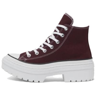 Chuck Taylor All Star кроссовки на платформе с выступом на каблуке, женские, цвет: красный, белый, черный A09401C