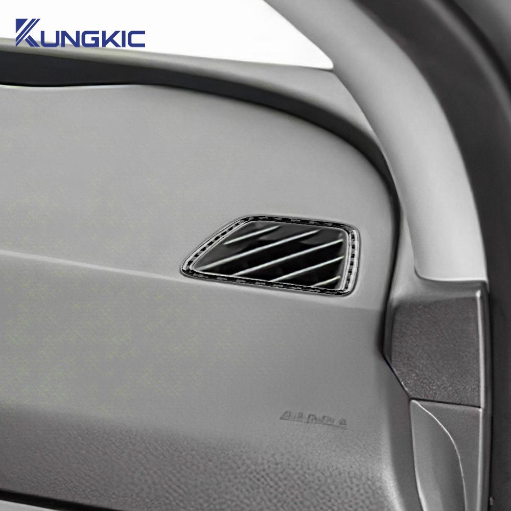 Carbon Fiber Style Interior Sticker for Kia Sportage NQ5 2022 2023 2024 2025 Real Soft Interior Panel
