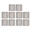 10 Pcs Round Connector Nut M10x1.5 14 L13mm Threaded Sleeve Rod 304 Stainless Steel Coupling Nuts