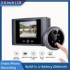 Wireless Home Security Peephole Video Doorbells Digital Door Eye Camera with Battery PIR Support Video &Photo Record