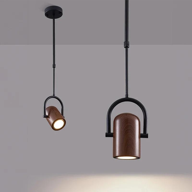 Подвесной светильник Nordic Led со свободным вращением на 330°, прожектор для спальни, прохода, кабинета, фона, настенные прожекторы с регулируемой штангой