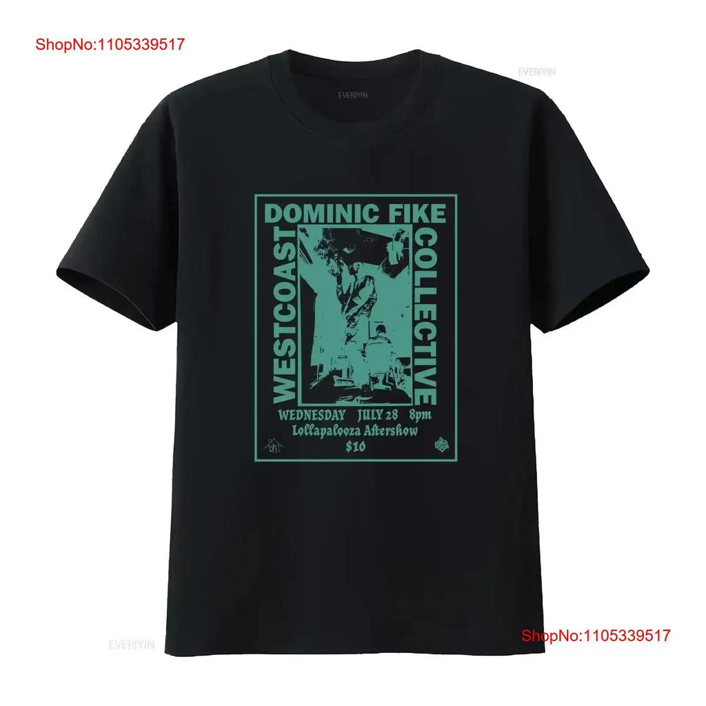 Dominic T Shirt Fike unisex cotton ST7176 vintage Washed Casual Comfortable Soft graphic Versat